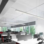 High Quality Aluminum Linear LED Pendant Lamp for Office Kitchen Decorative Hanging Light Commercial Lighting - Image 2