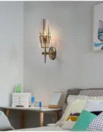 Hotel Decorative Accessories Crystal Glass Bedside Designer Nordic Aisle Corridor Wall Lamp - Image 2