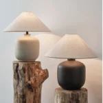 Wabi Sabi Style Ceramic Table Lamp Living Room Handmade Decoration Indoor Bedside Table Lamp Handmade Ceramic - Image 2