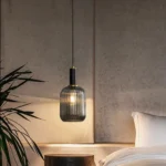 Nordic Home Decoration Smoke Grey Glass Pendant Lamp for Living Room Restaurant Luxury Art Hanging Light - Image 5