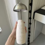 Modern Living Room Simple Marble Decorative Table Lamp Built Battery bar Light Restaurant Cordless Table Lamps Portable