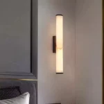 High Quality Home Decorative Natural Marble Wall Lamps for Hotels Villas Living Rooms Corridors Led Wall Light - Image 2