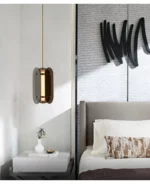 LED Nordic Pendant Light American Creative Glass Dining Room Chandelier - Image 4