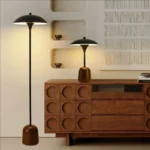 Nordic Home Lighting Mushroom Table Lamp Hotel Bedroom Bedside Reading Lamp LED Table Lamp With Wooden Base - Image 6
