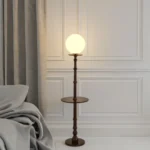 2 in 1 Wooden Table Floor Lamps for Living Room Contemporary Bedroom Stand Lamp - Image 5