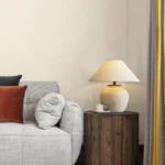 Creative Retro Ceramic Body Fabric Lampshade Decorative Ceramic Table Lamp Bedroom Bedside Desk Lamp - Image 4