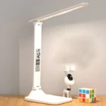 Hot Selling 3 Colors Dimming Modes Desk Lamp Smart Perpetual Calendar Display LED Lamp Student Study Eye-protection Table Lamp
