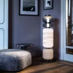 Nodric Designer Creative Glass Floor Lamp for Living Room Hotel Luxury Big Standing Light Atmosphere Floor Lamp - Image 2