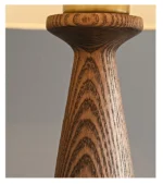 Luxury Home Wood Table Lamp Modern Art Desk Lamp Bedroom Bedside Decorative Table Lamp - Image 6