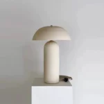 Home Decorative Handmade Mushroom Ceramic Table Lamp Designer Hotel Bedroom Bedside Desk Lamp - Image 3