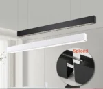 High Quality Aluminum Linear LED Pendant Lamp for Office Kitchen Decorative Hanging Light Commercial Lighting - Image 5