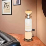 Nodric Designer Creative Glass Floor Lamp for Living Room Hotel Luxury Big Standing Light Atmosphere Floor Lamp