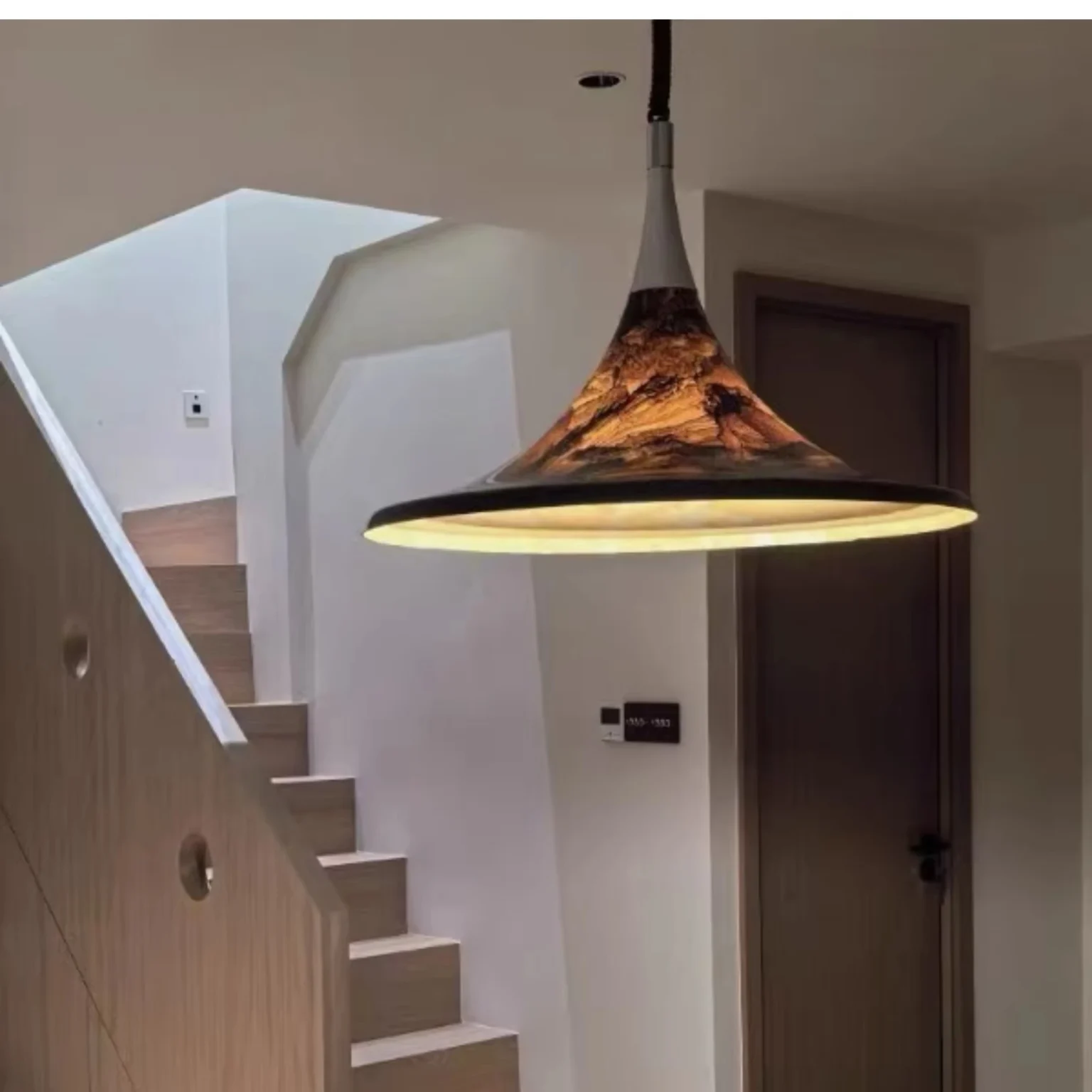 Hanging Chain Lamps for Hotel Hall Castle Lobby Bedroom Kitchen Island Pendant Lamps - Image 5