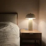 Home Decorative Handmade Mushroom Ceramic Table Lamp Designer Hotel Bedroom Bedside Desk Lamp - Image 2