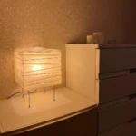 New Design Manufacturers Sale Handmade Rice Paper Table Lamp Creative Indoor Decorative White Paper Lantern Lamp - Image 3