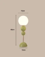 Bedroom Bedside Antique Decor Side LED Table Lamp Nordic Warm Light Luxury - Image 6
