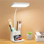 Multi-functional Touch Eye Protection LED Lights 3 Brightness Level USB Charging Desk Lamp Reading Study Lamp With Pen Holder - Image 2