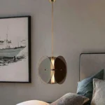 LED Glass Pendant Lamp Light Hanging Lamp Office Pendant Modern Lamp for Shop Dinning Room - Image 2