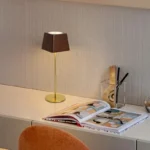 Hot Sale Minimalist Home Decor Dimmable Rechargeable Table Lamp for Restaurant Hotel Cordless Table Lamp