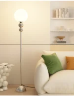 Home Decor Items and Accessories Glass Ball Floor Lamp Living Room Standing Lamp - Image 2
