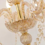 Modern Luxury Wedding Table Lamp Candelabra Decoration Crystal Candle Table Lamp - Image 6