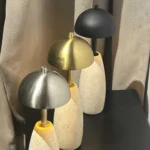 Modern Living Room Simple Marble Decorative Table Lamp Built Battery bar Light Restaurant Cordless Table Lamps Portable - Image 4
