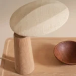 Nordic Retro Wooden Mushroom Table Lamp for Living Room Bedroom Creative Bedside Table Lamp - Image 5