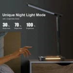 New Perpetual Calendar Display Table Lamp 10W Wireless Charge LED Night Light Eye-protection 5 Colors Dimming Modes Lamp Holder - Image 5