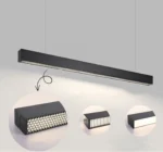 High Quality Aluminum Linear LED Pendant Lamp for Office Kitchen Decorative Hanging Light Commercial Lighting - Image 6