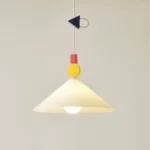 Nodric Design Children's Room Simple Pendant Lamp Metal Lampshade Colorful Restaurant Home Decor Chandelier