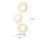Nordic Minimalist Luxury 3 Ring Led Floor Lamp Home Decoration Metal Floor Lamp for Living Room Hotel - Image 6