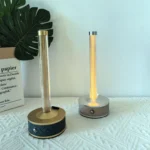 Modern Romantic Cordless Table Lamp Hotel Bedroom Decoration Bedside Lamp Led Rechargeable Table Lamp with Battery - Image 4