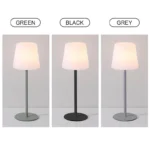 New LED Battery Rechargeable Table Lamp Portable Camping Lamp Modern Colour Changing Bar RGB Table Lamp - Image 6