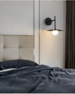 Indoor Decoration Round Wall Light Vintage Simple Design Living Room Staircase Wall Lamp Ceiling Light - Image 3