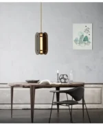 LED Nordic Pendant Light American Creative Glass Dining Room Chandelier - Image 3