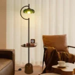 Unusual Floor Lamps Coffee Table Vertical Wood Floor Lamp Table Lamp - Image 5
