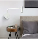 European Wall Lights 3D Metal Wall Art Decor with LED Lights Rotating Design Wall Lamp - Image 3