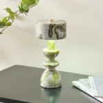 Creative Rechargeable Marble Table Lamp Minimalist Home Decor Bedroom Bedside Lamp Hotel Restaurant Battery Table Lamp - Image 3