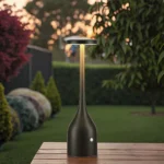 China Shopping Mall Online Cordless Table Lamp Green Desk Light Lamp for Restaurant Dining Room - Image 4