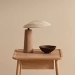 Nordic Retro Wooden Mushroom Table Lamp for Living Room Bedroom Creative Bedside Table Lamp - Image 3