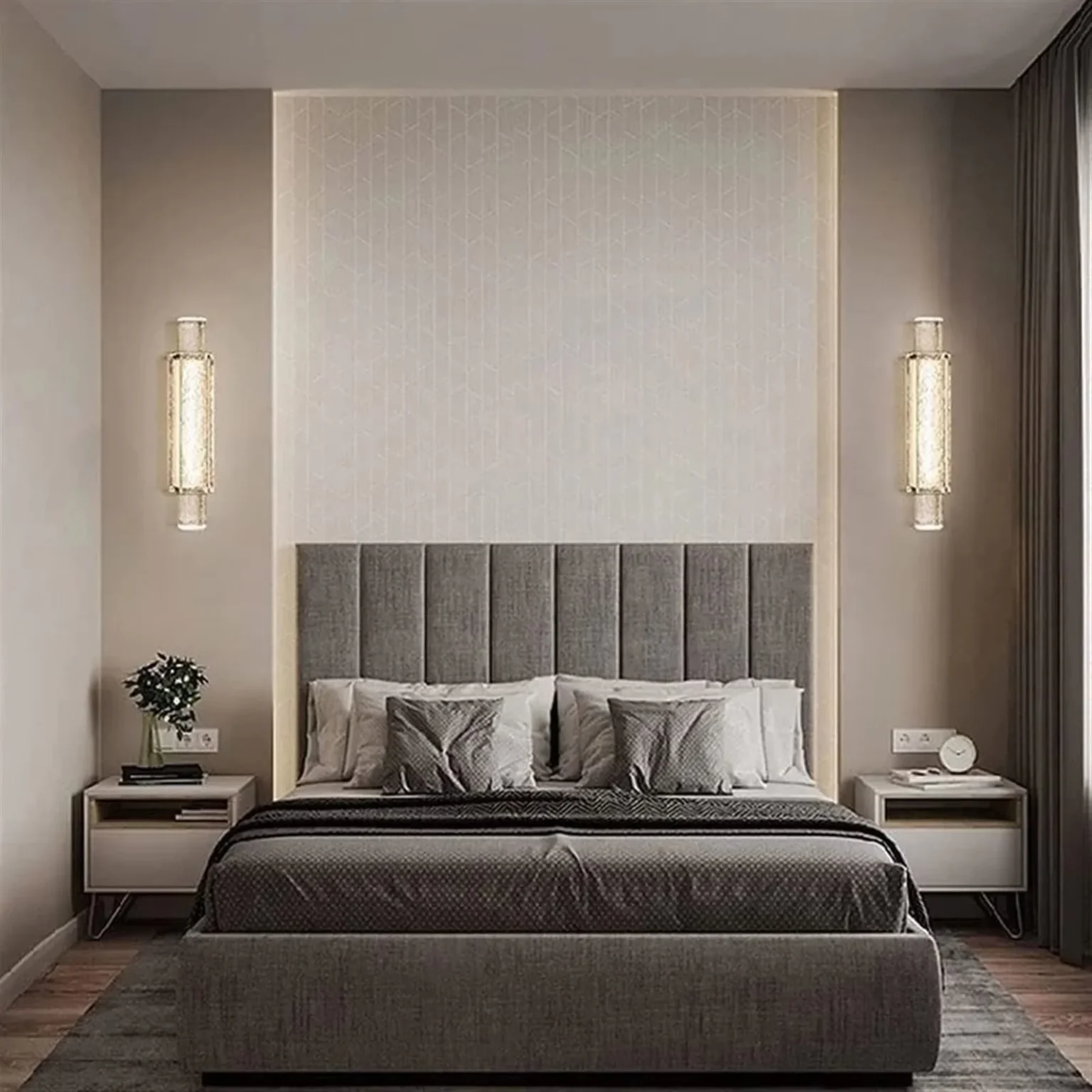 Minimalist Luxury LED Crystal Wall Sconces Light for Living Room Bedroom Decorative Wall Lamp - Image 3