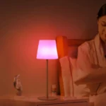 New LED Battery Rechargeable Table Lamp Portable Camping Lamp Modern Colour Changing Bar RGB Table Lamp
