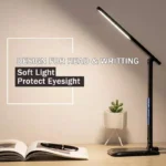 Modern 15W Wireless Charging LED Table Lamp Portable ABS Body Desk Lamp with Calendar Clock LED Display for Study Office Bedroom - Image 6